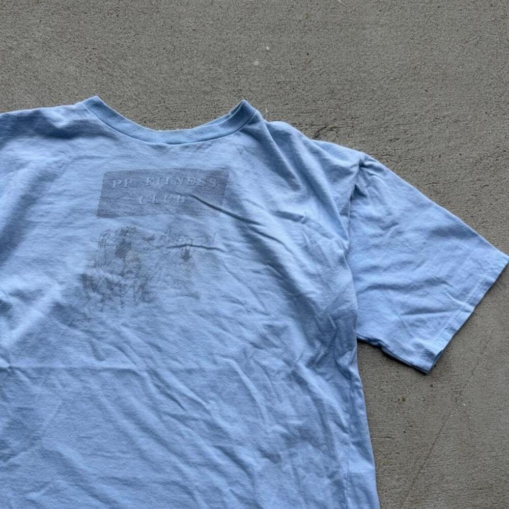 Vintage 80s fitness club tee large